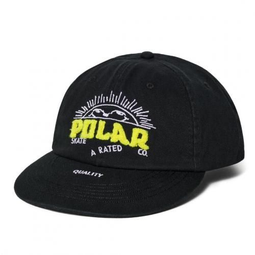 Polar Skate Co CHEEKY SUN RAMY CAP / BLACK (ݡ顼 6ѥͥ륭å / ˹)