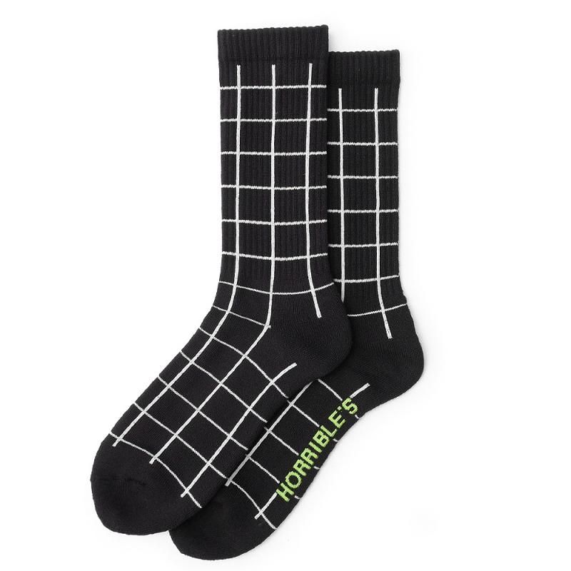 HORRIBLE'S DENY SOCKS / BLACK (�ۥ�֥륺 ���å���) 