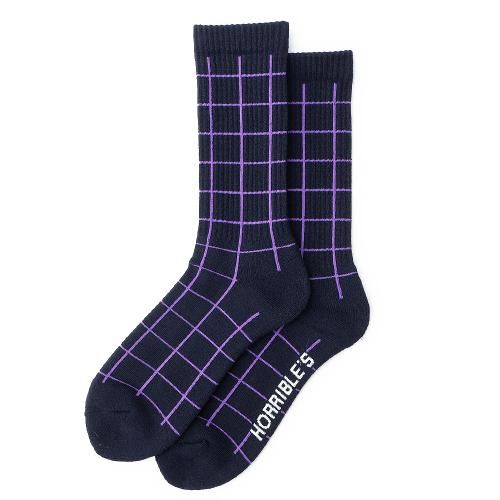 HORRIBLE'S DENY SOCKS / NAVY (�ۥ�֥륺 ���å���) 