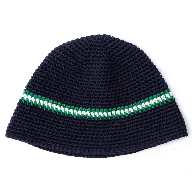 HORRIBLE'S 3TONE CRUSHER HAT / NAVY/GREEN (�ۥ�֥륺 ����å��㡼�ϥå�)