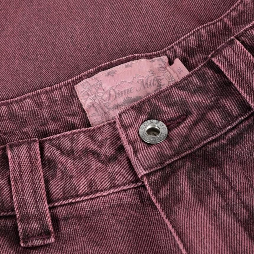 Dime Classic Baggy Denim Pants | ワインウォッシュデニム