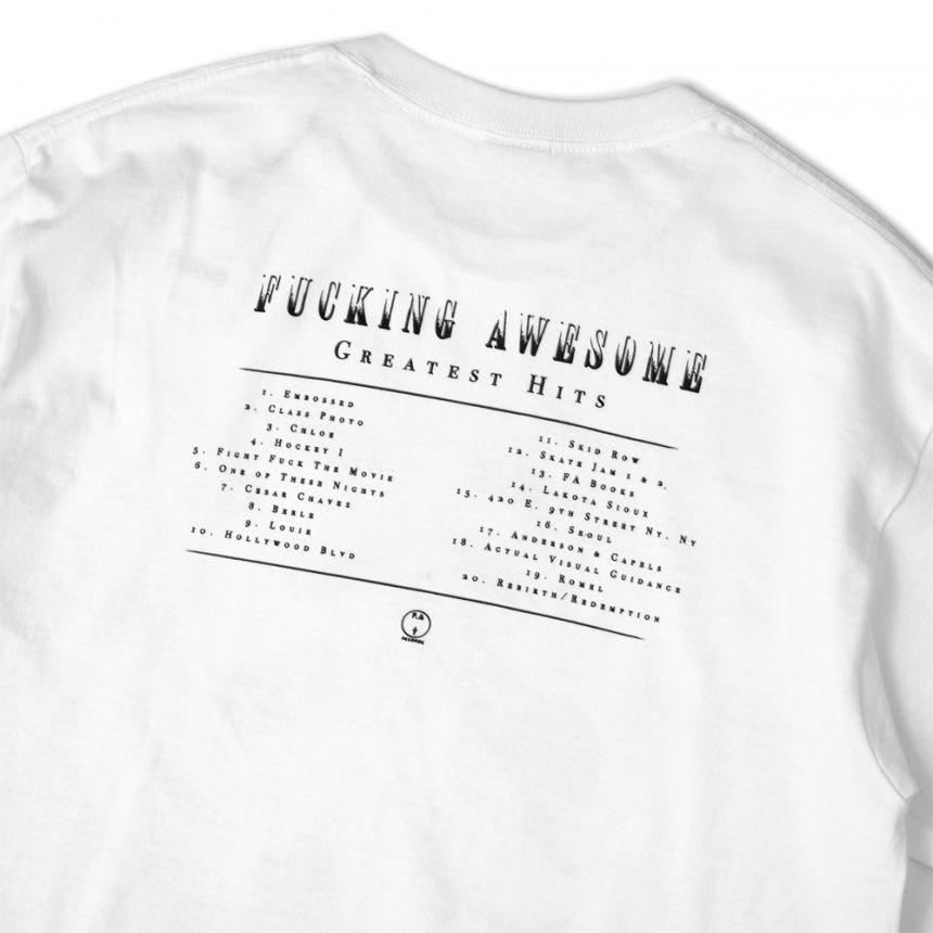 FUCKING AWESOME Tシャツ | GREATEST HITS - HORRIBLE'S PROJECT