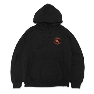 <img class='new_mark_img1' src='https://img.shop-pro.jp/img/new/icons5.gif' style='border:none;display:inline;margin:0px;padding:0px;width:auto;' />4Q CONDITIONING "LOGO" PULLOVER HOODIE  / BLACK  (4塼 / աǥѡ)