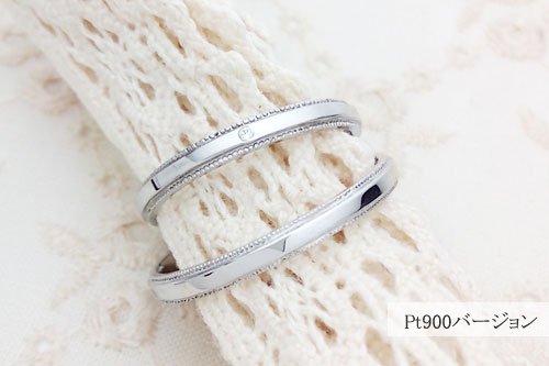 結婚指輪リアン　nomble4 プラチナ900　5万円台