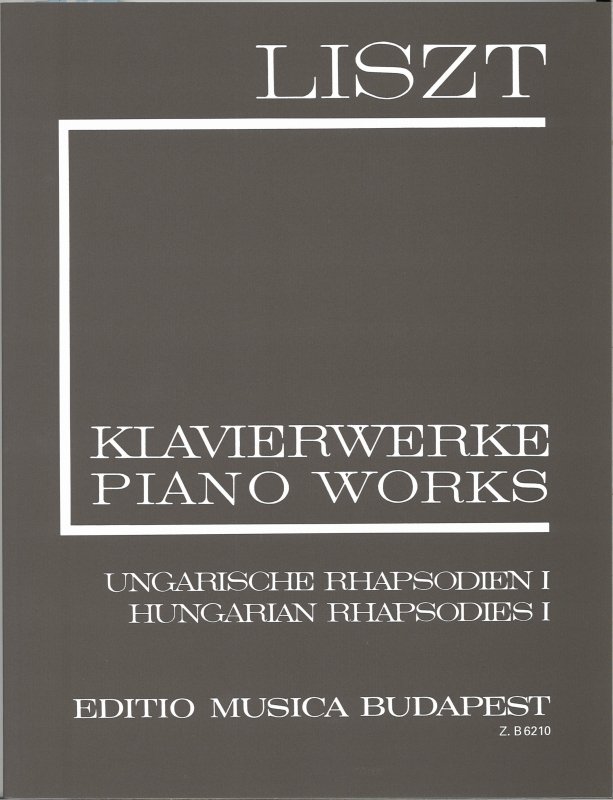 ピアノ／リスト：ハンガリー狂詩曲集 第1巻 第1番 - 第9番 - Bremen Online Shop