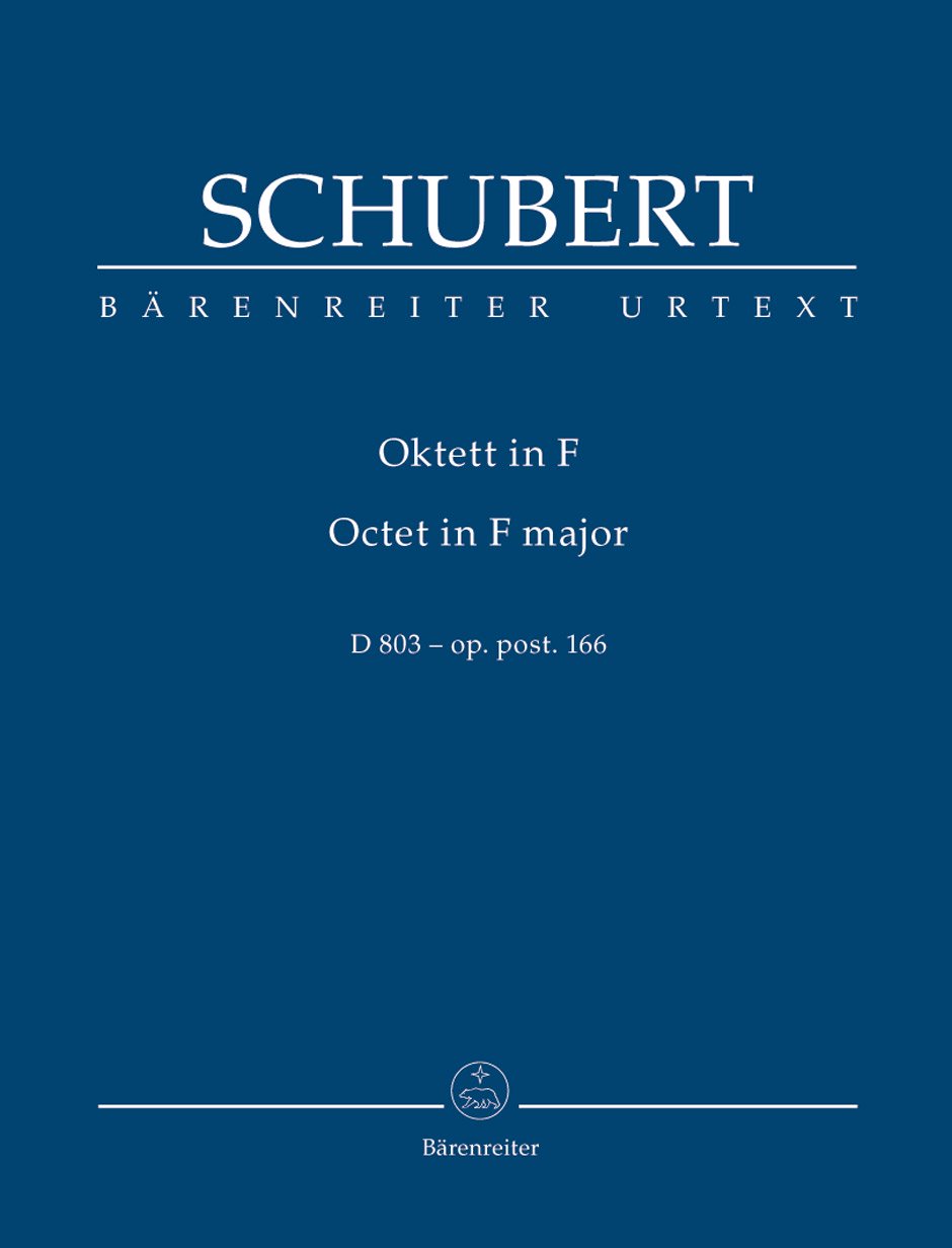 スコア／シューベルト：八重奏曲 ヘ長調 D 803（op. posth. 166） - Bremen Online Shop
