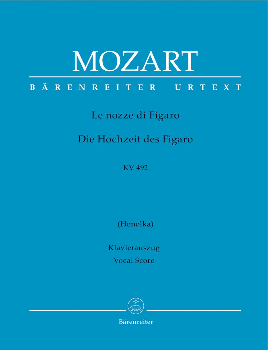 声楽／ヴォーカルスコア／モーツァルト：歌劇 「フィガロの結婚」 KV 492 - Bremen Online Shop