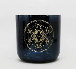 メタトロンキューブ彫刻 チタニウムブラック 各種音階 432hzまたは絶対音