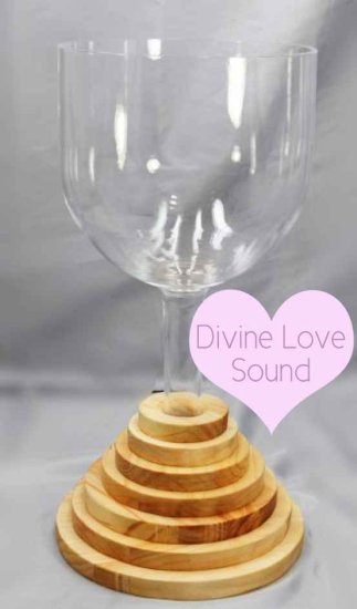 プラクティショナー用台座3個 - クリスタルボウルの販売 アルケミークリスタルボウル Divine Love Sound