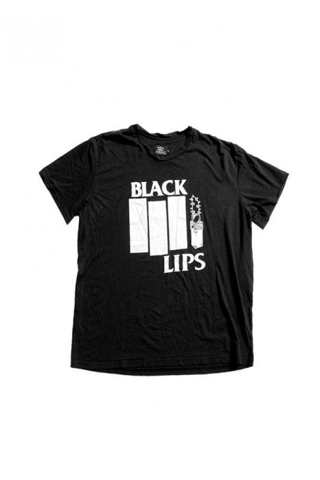 BLACK LIPS BIG T SHIRTS（BLACK） - ミリオンダラーオーケストラ 公式