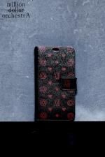 hell monogram I phone case(BLACKRED)(6/6S)