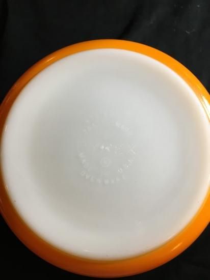 PYREX オールドパイレックス・キャセロール・デイジー(オレンジ PYREX オールドパイレックス・キャセロール・デイジー(オレンジ