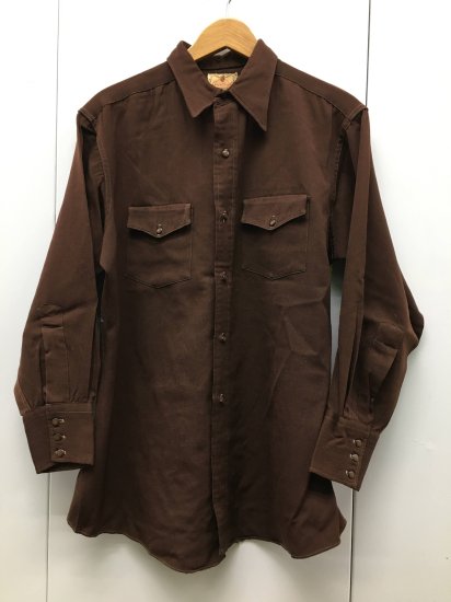 1940s ウールギャバジンシャツ