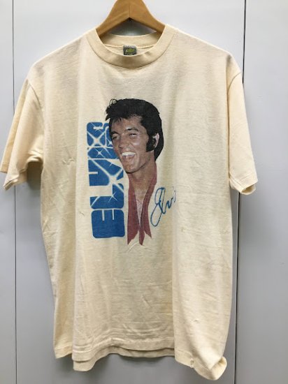 レア・ヴィンテージ・エルビスTシャツ 1970s　