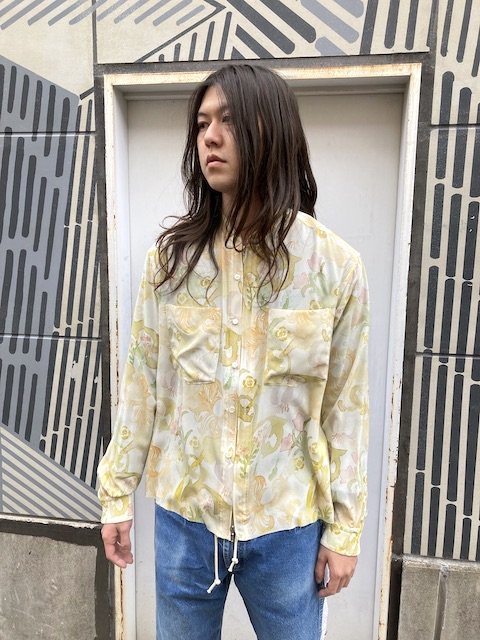 masu GRANNY ZIP-UP SHIRTS シルク,ZIPUP,シャツ | angeloawards.com