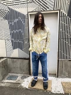 ショッピング最安価格 MASU 19SS ジップアップシャツ コットンリネン