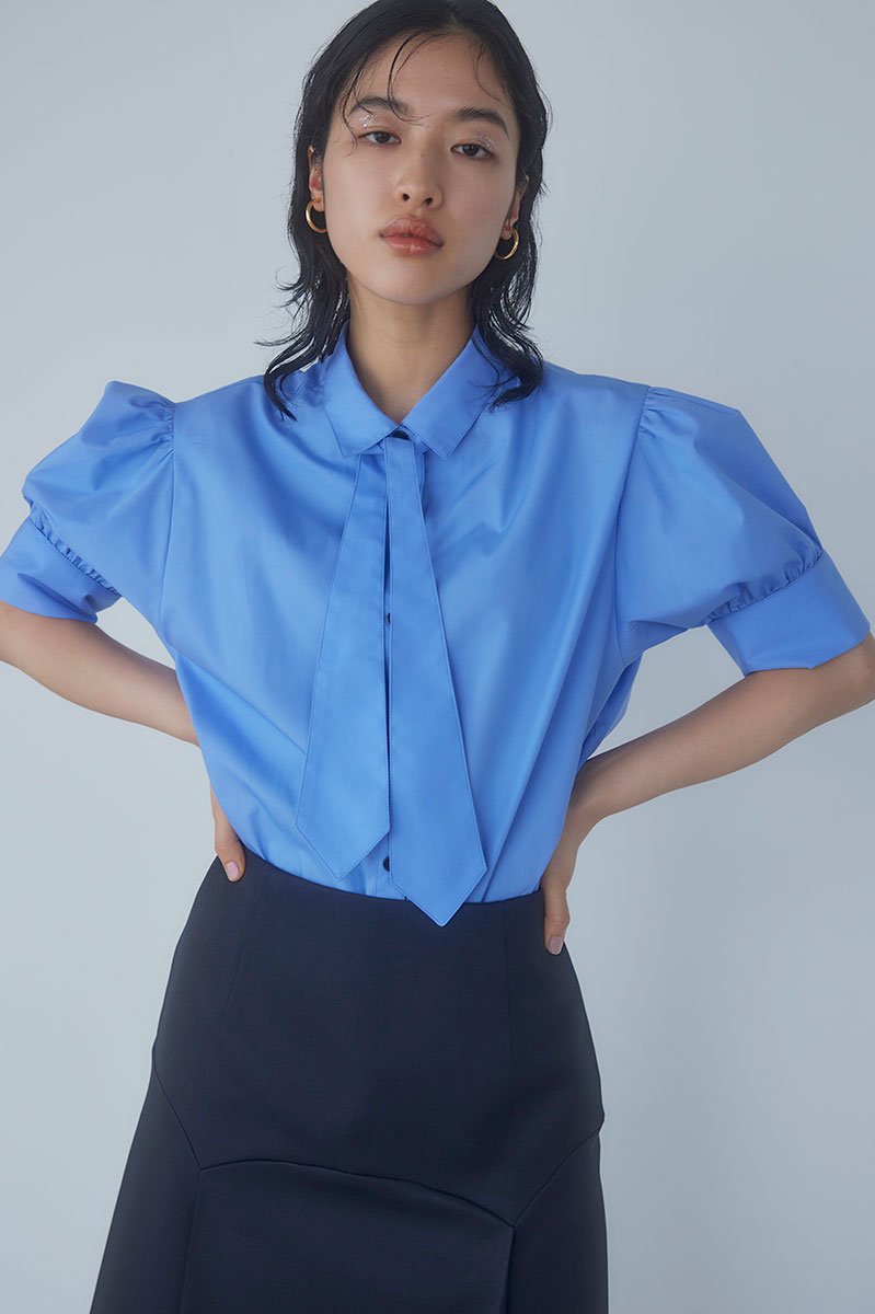 ウィンターセール開催中 meer. TIE BLOUSE - トップス