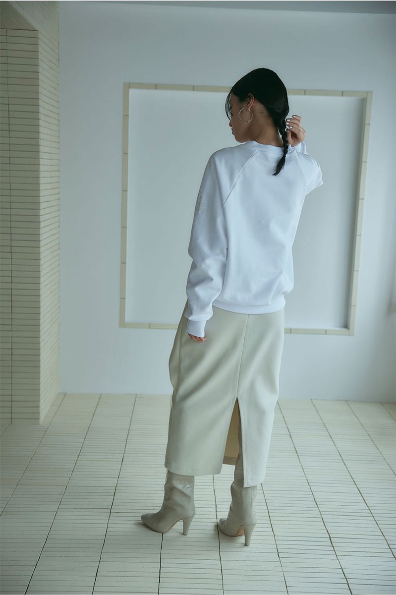 PEAR ACTIVE GALLERY SWEAT TOP /WHT - MEER.