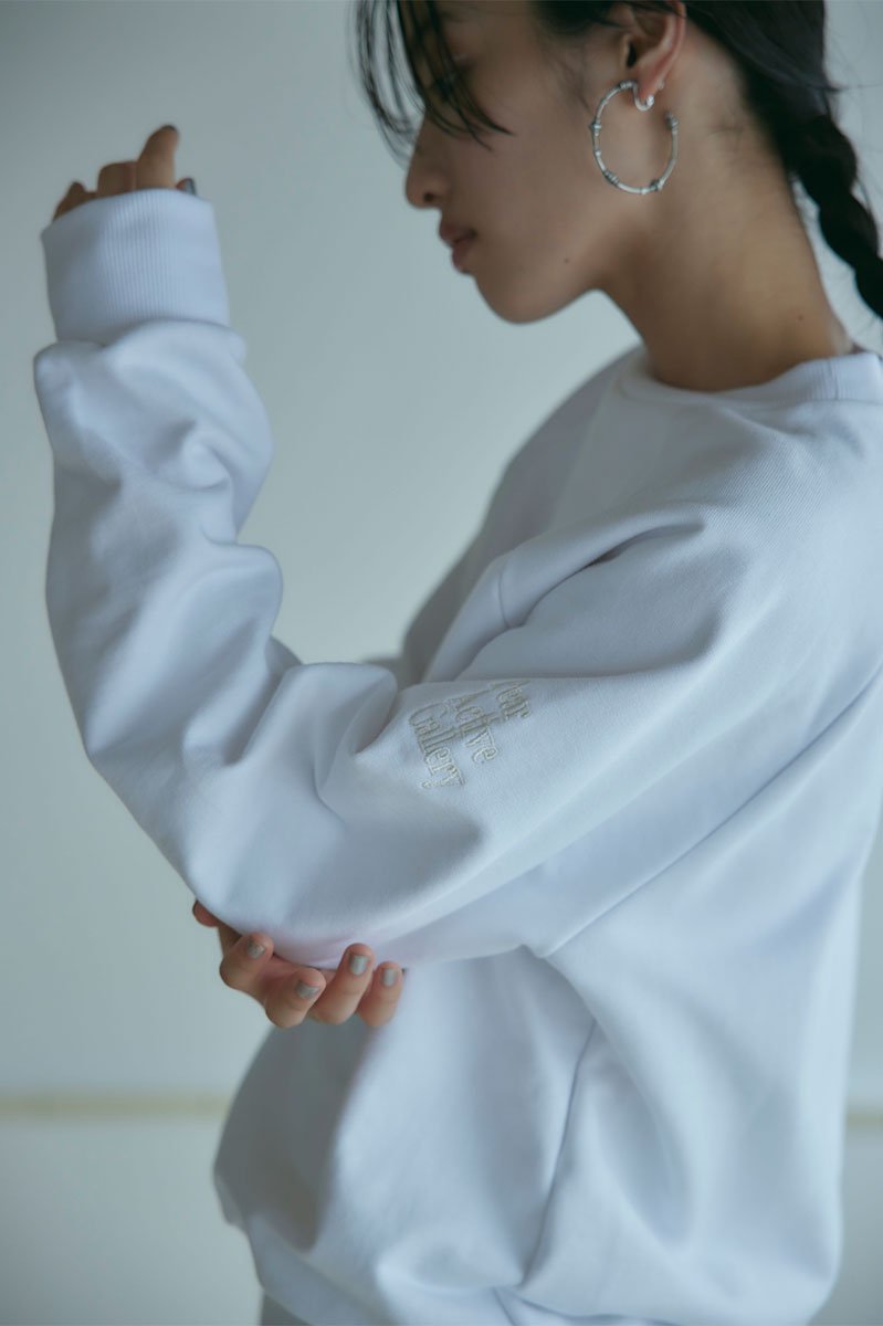 PEAR ACTIVE GALLERY SWEAT TOP /WHT - MEER.