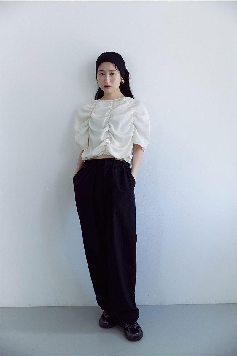 CREAM PUFF TOP /CRM - MEER.