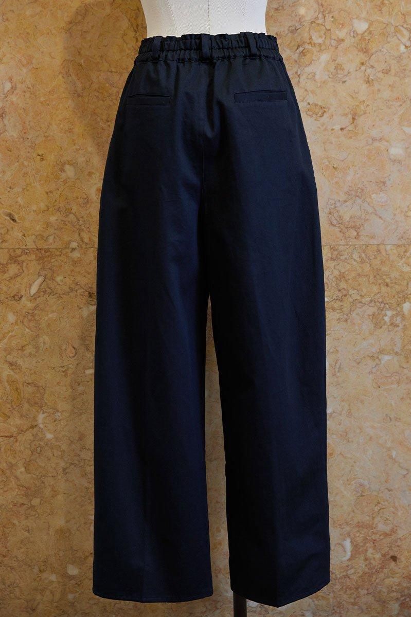 WIDE COCOON CHINO PANTS /NYV - MEER.