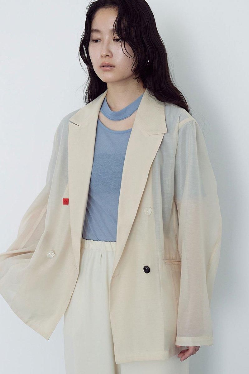 SHEER JACKET /CRM
