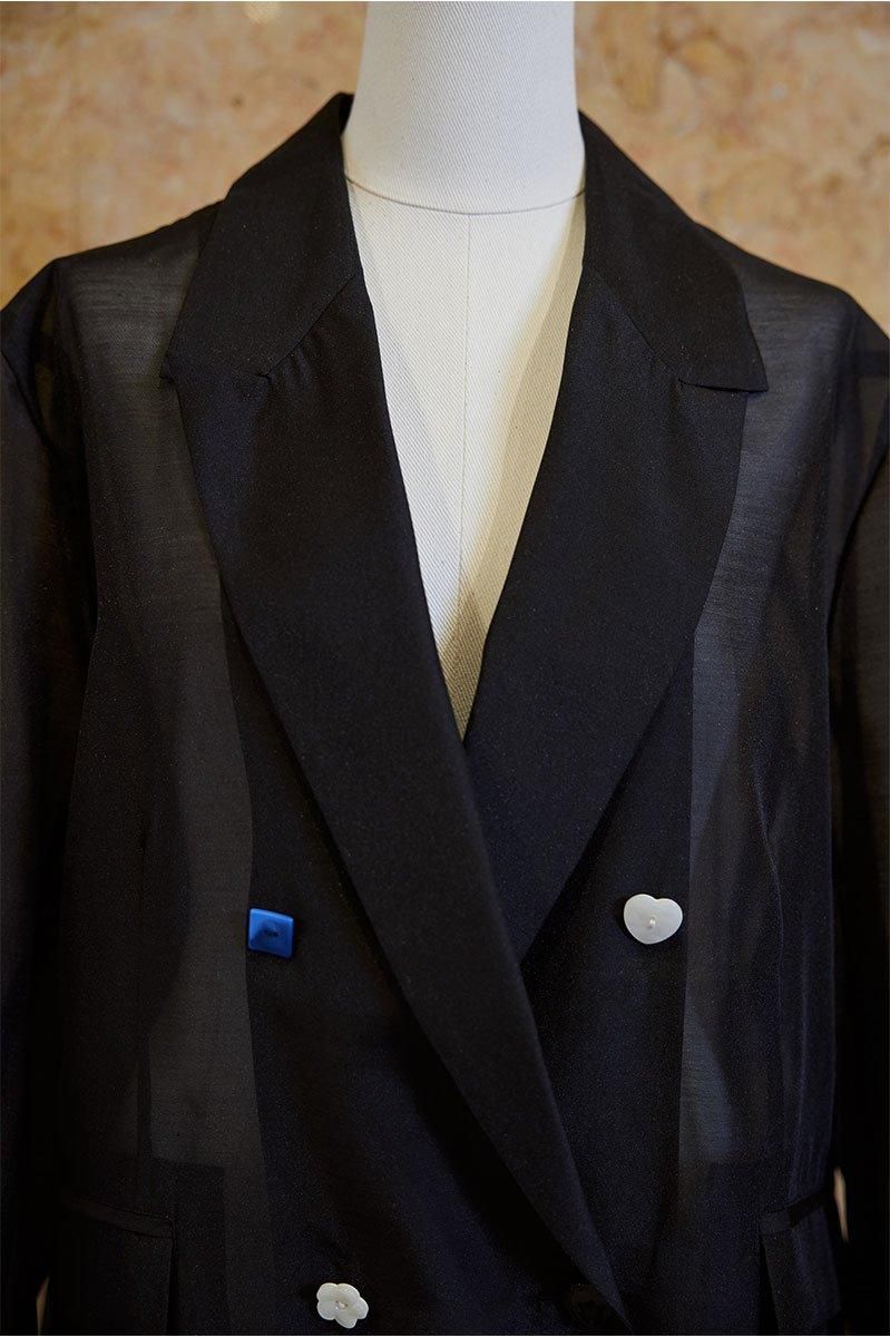MEER. SHEER JACKET クリーム SHEER JACKET /CRM - MEER.
