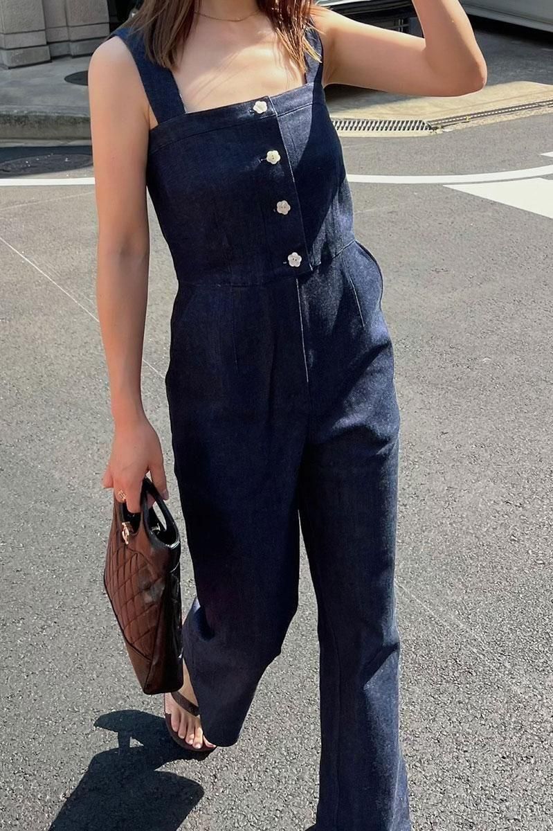 MEER. オールインワン denim allinone MEER. オールインワン denim allinone MEER. オールインワン