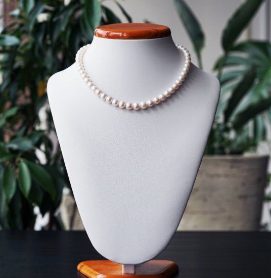 オーダーメイドジュエリー工房リパッティ- 良質淡水真珠の40cmネックレス ～Suzanne_40