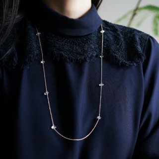 14KGF ロングネックレス - 【リパッティ ジュエリー】 天然石のジュエリーショップ