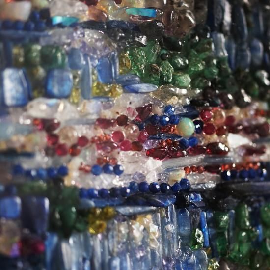 宝石の睡蓮　拡張アート版 Foil】(695)□拡張アート□《宝石の睡蓮/Jeweled Lotus》[CMR-BF