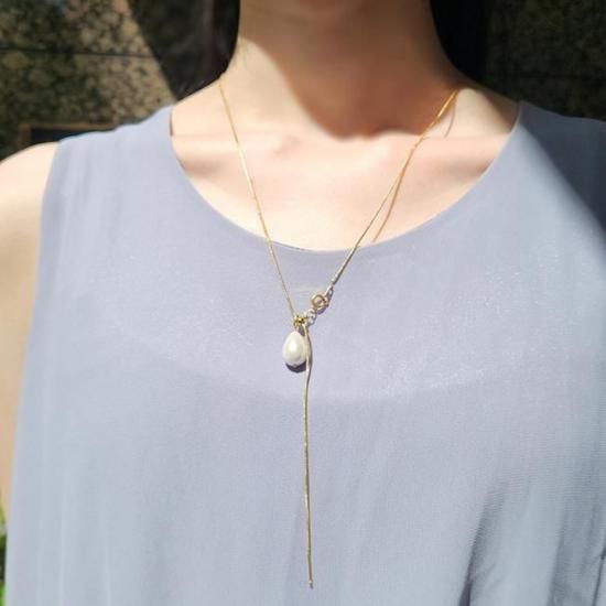 3WAY☆スモーキークォーツ・ガーネット・貝パールのサージカル