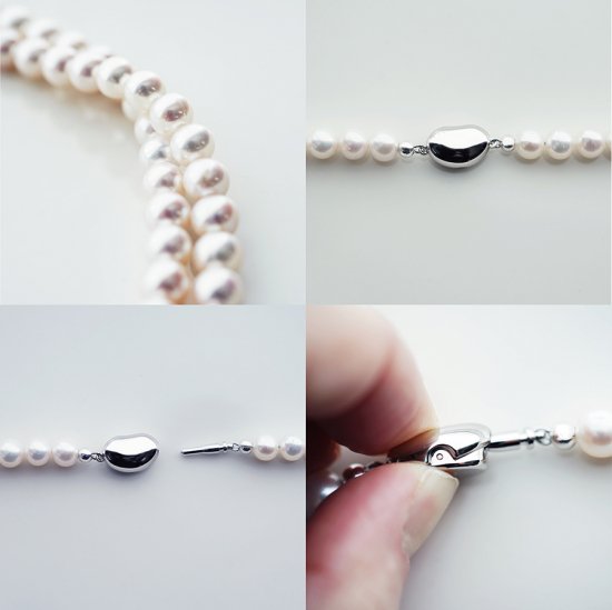 オーダーメイドジュエリー工房リパッティ- 良質淡水真珠の80cmロングネックレス ～Suzanne_80