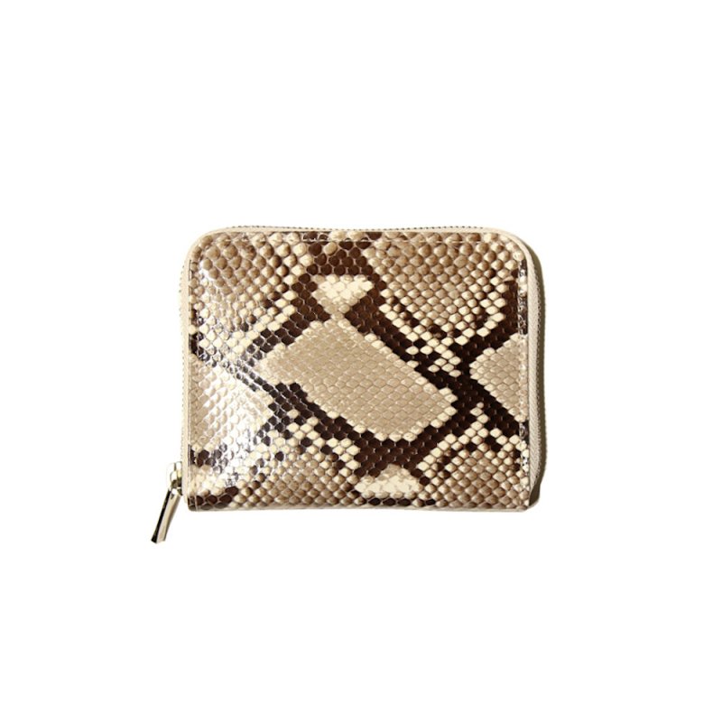 python square zip purse(di-rc-szp Natural Python) Hender Scheme