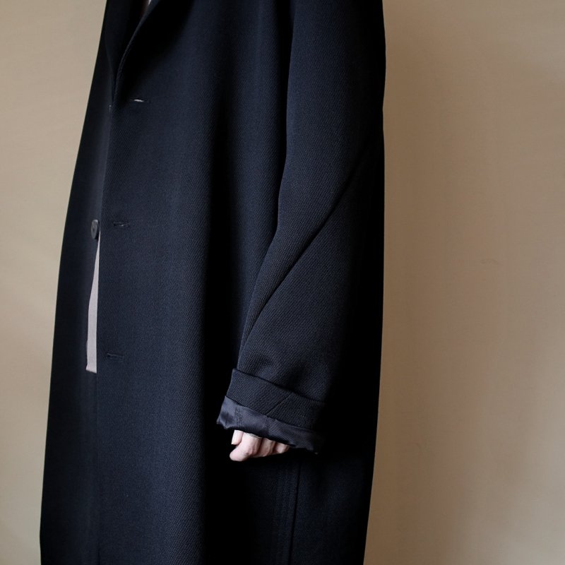 Omar Afidi/Draped Layer Coat - ジャケット/アウター