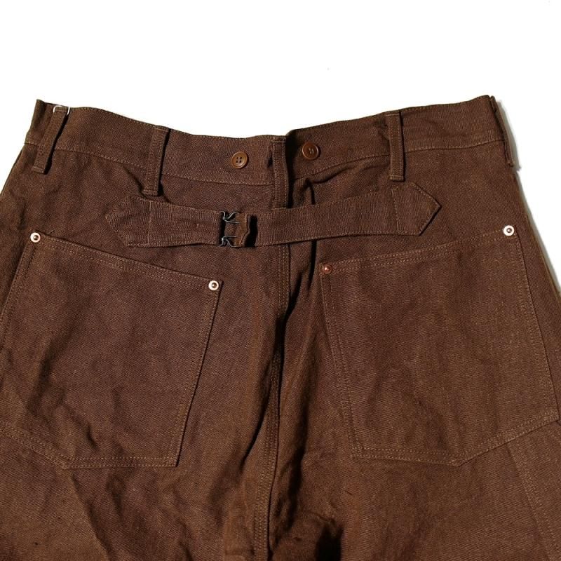ヘンプダック ペインターパンツ (V01-03011 Brown) COMOLI - A.I.R.AGE ONLINE STORE for MENS