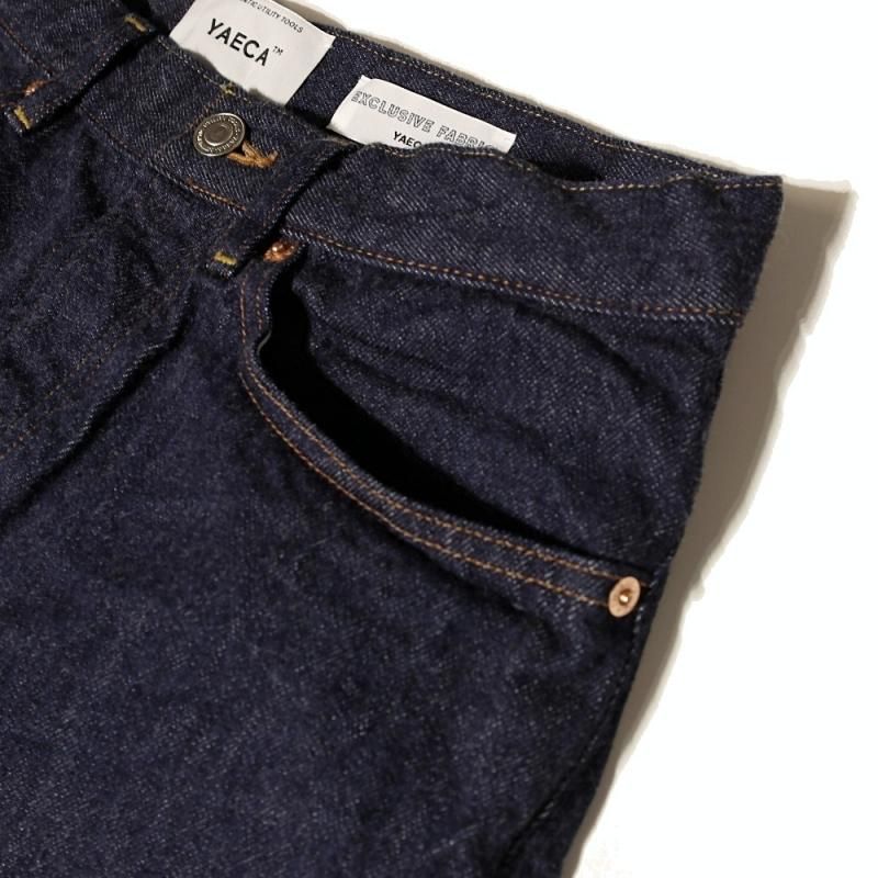 デニム ワイドテーパード 10-13WW( 10-13WW Indigo) YAECA