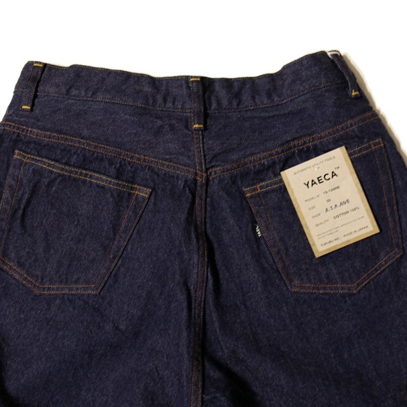 デニム ワイドテーパード 10-13WW( 10-13WW Indigo) YAECA - A.I.R.AGE ONLINE STORE for  MENS