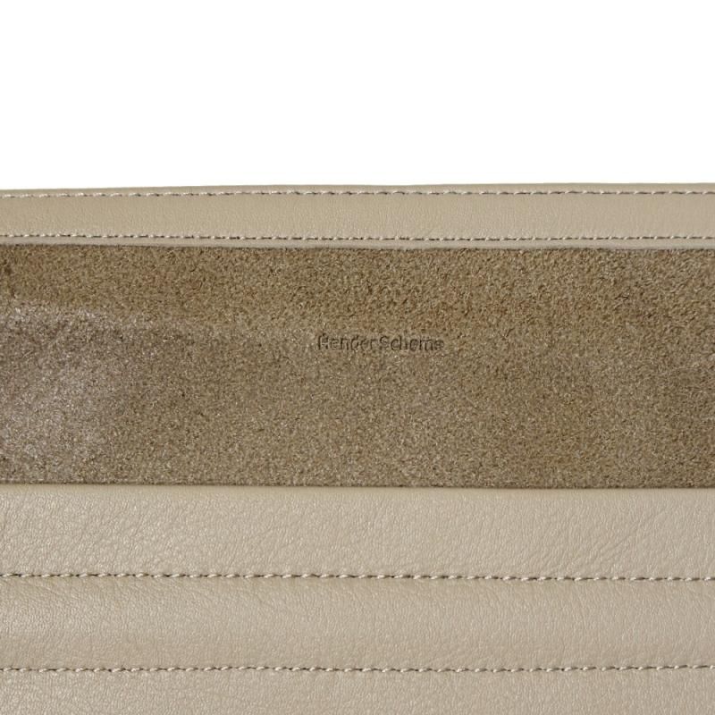 cow red cross bag small (qn-rb-rcs Oak) Hender Scheme
