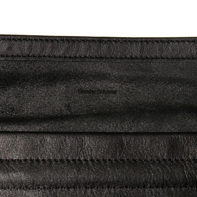 cow red cross bag small (qn-rb-rcs Black) Hender Scheme