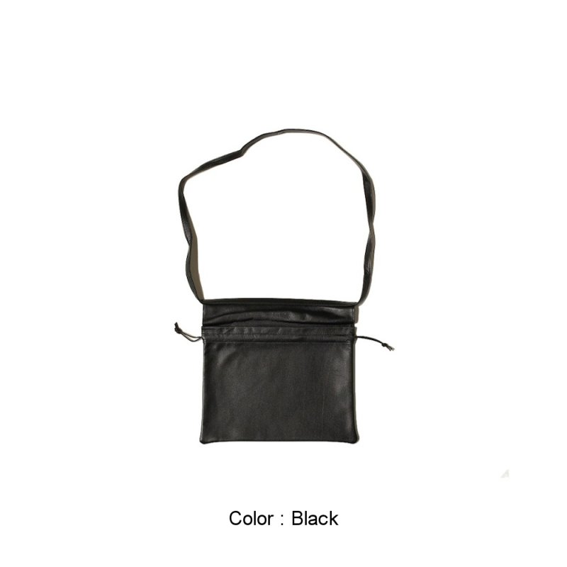 cow red cross bag small (qn-rb-rcs Black) Hender Scheme - A.I.R.AGE ONLINE  STORE for MENS