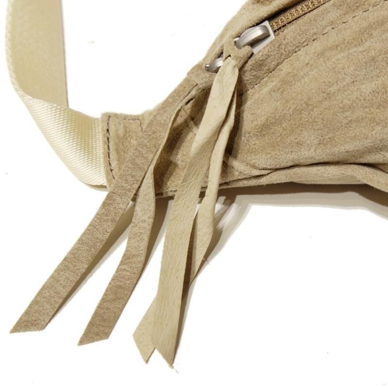 エンダースキーマ/pig waist pouch bag/レザー ベージュ Pig Waist Pouch Bag in Beige – Blue Owl Workshop
