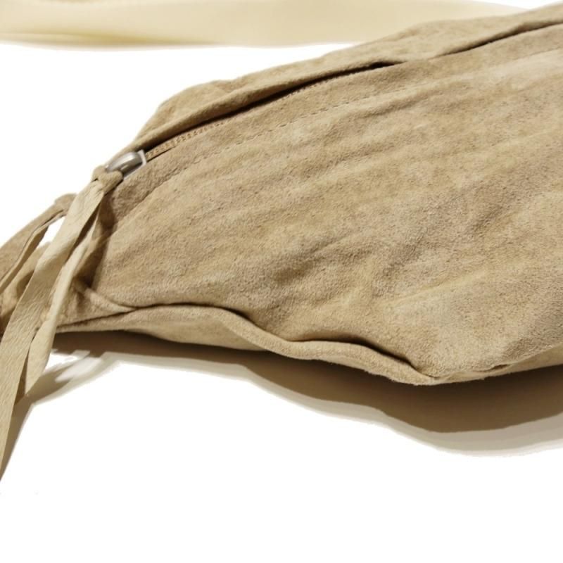 エンダースキーマ/pig waist pouch bag/レザー ベージュ Pig Waist Pouch Bag in Beige – Blue Owl Workshop