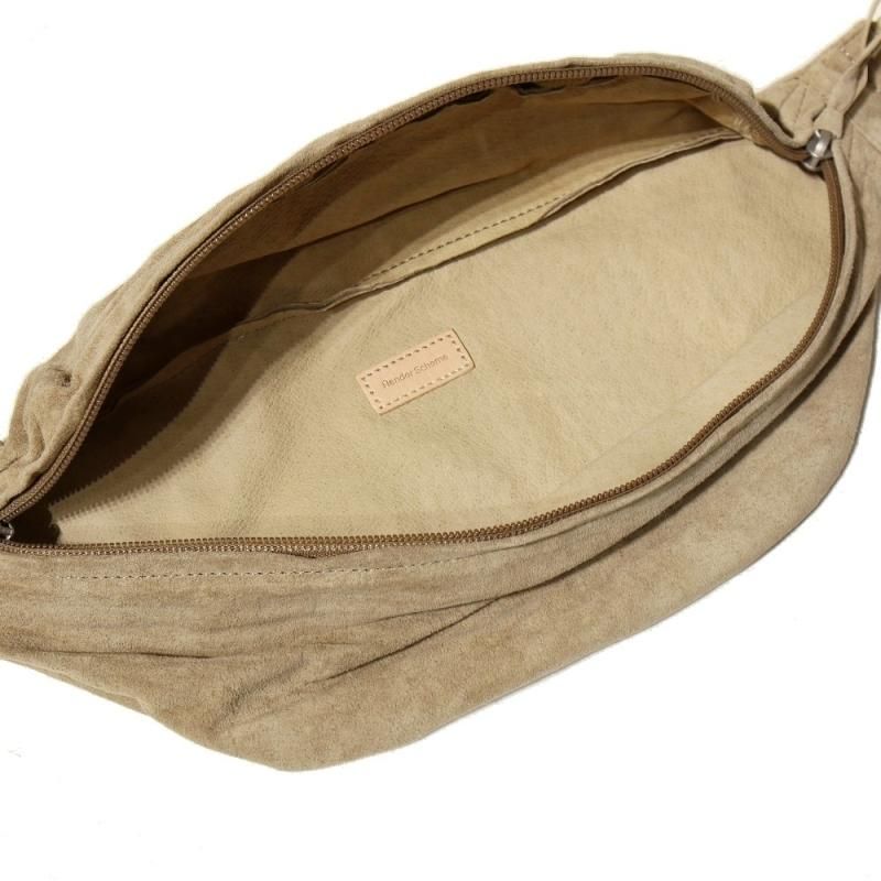 エンダースキーマ/pig waist pouch bag/レザー ベージュ Pig Waist Pouch Bag in Beige – Blue Owl Workshop