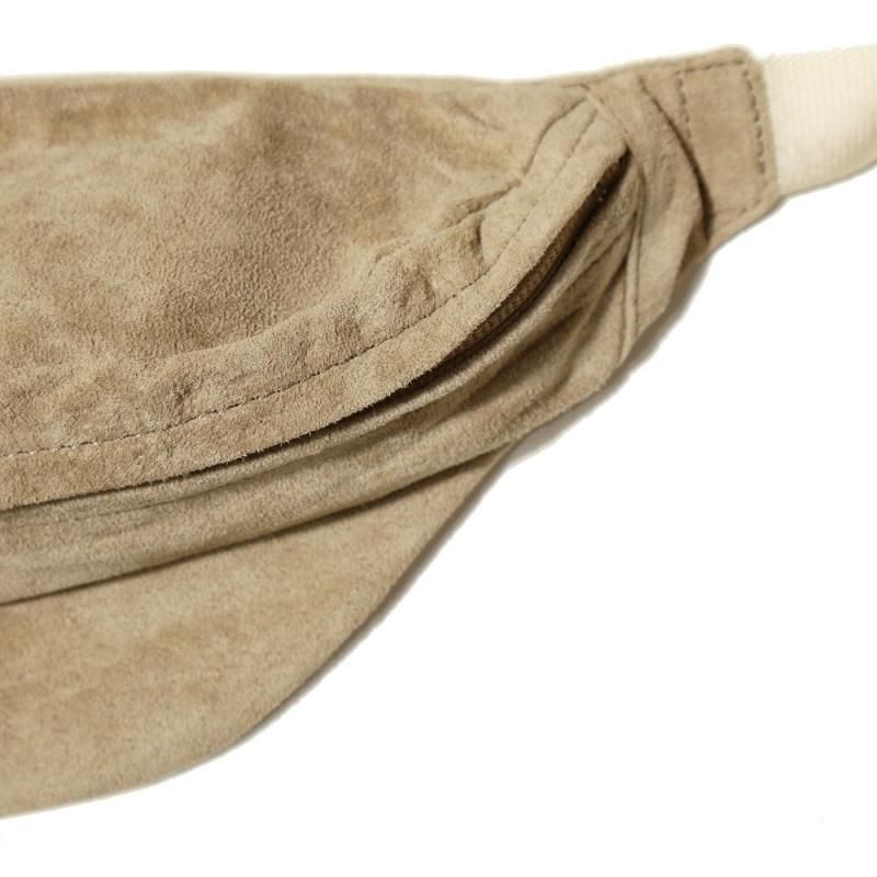 エンダースキーマ/pig waist pouch bag/レザー ベージュ Pig Waist Pouch Bag in Beige – Blue Owl Workshop
