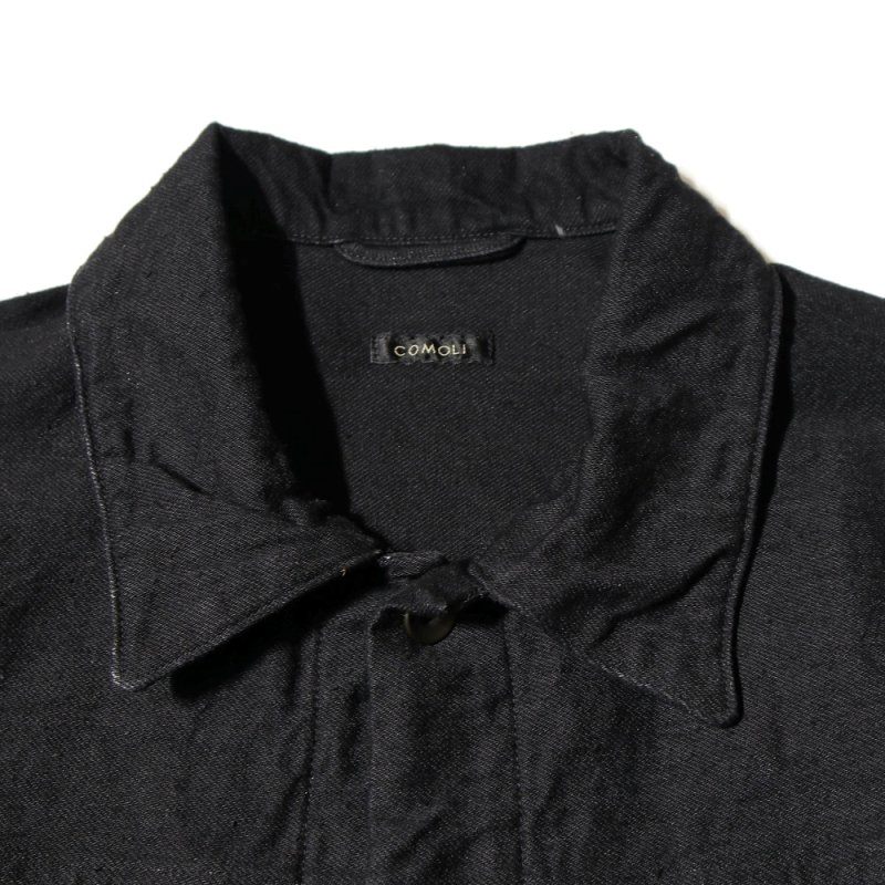 デニムジャケット (W03-01001 Black) COMOLI - A.I.R.AGE ONLINE STORE for MENS