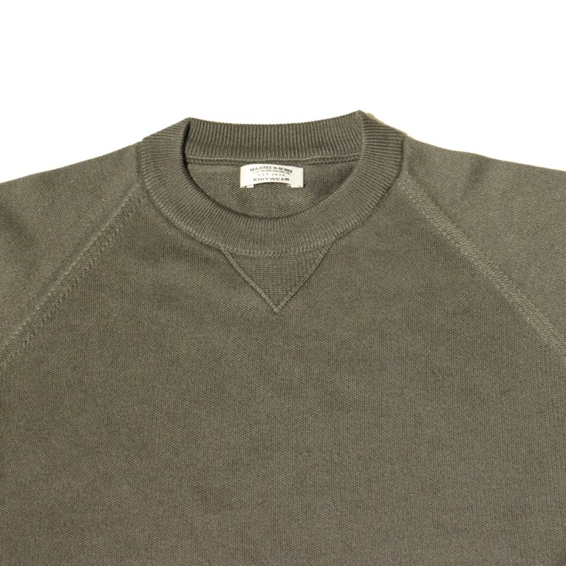 P/O SWEAT SWEATER (MT2303-0101 Charcoal) MAATEE＆SONS - A.I.R.AGE ONLINE  STORE for MENS