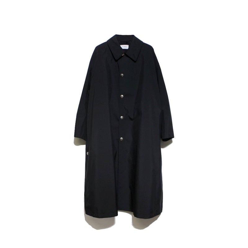 THE RERACS◇THE BAL COLLAR PONCHO/FREE/ポリエステル/BLKFW RECT