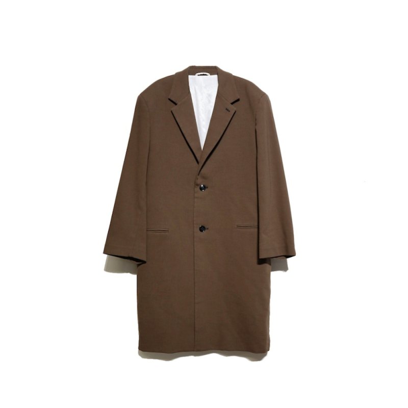 CHESTERFIELD COAT (CO185LF842 Hazelnut Brown) LEMAIRE - A.I.R.AGE ONLINE  STORE for MENS