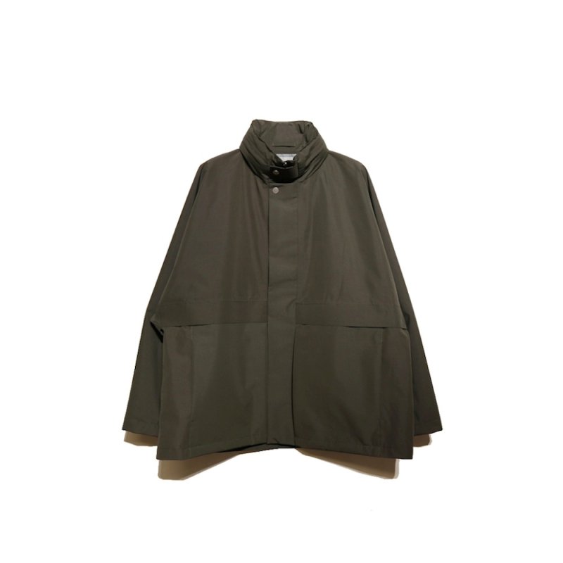 STAND COLLAR JACKET (A003-CBL Khaki) AFTER HOURS - A.I.R.AGE ONLINE STORE  for MENS